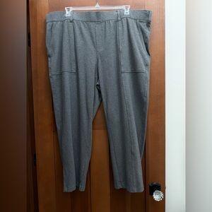 Lands' End Starfish Charcoal Gray Utility Pants